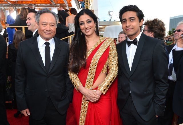 Tabu, Suraj Sharma attend Golden Globes 2013